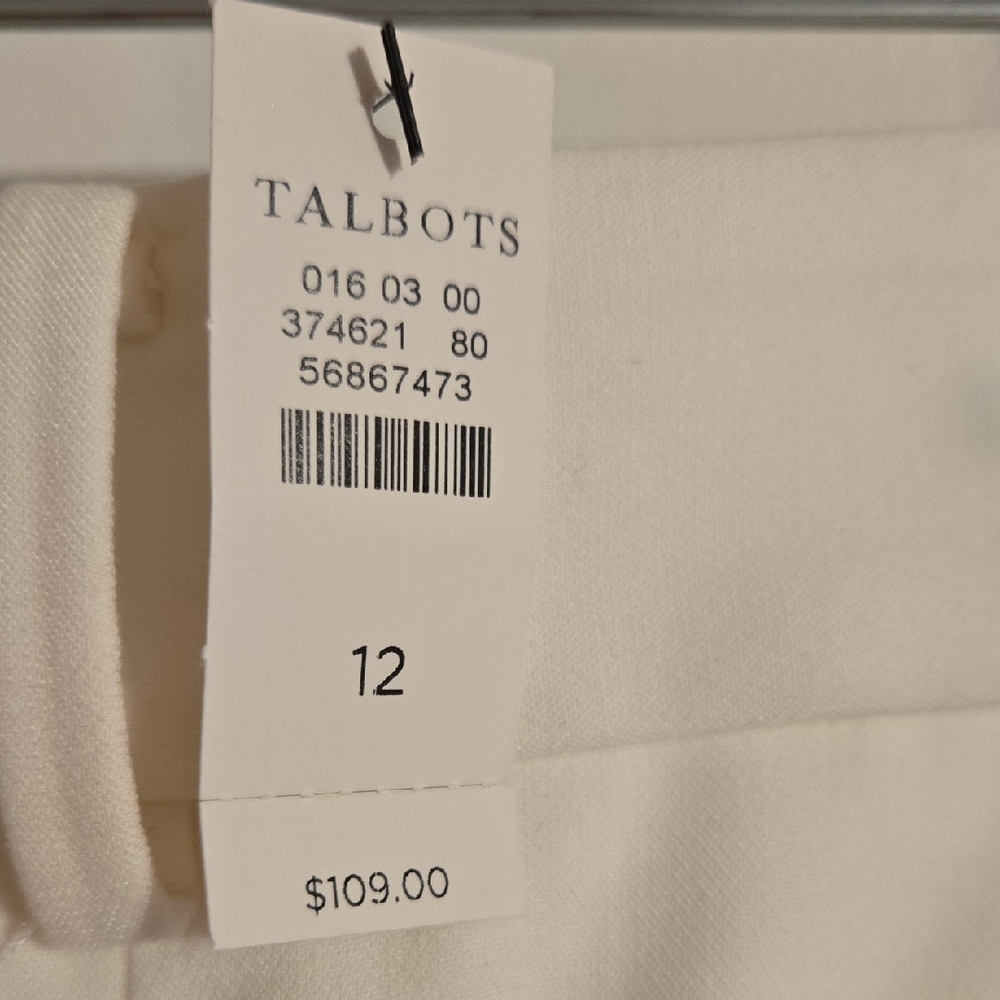 Talbots Off-White Trousers